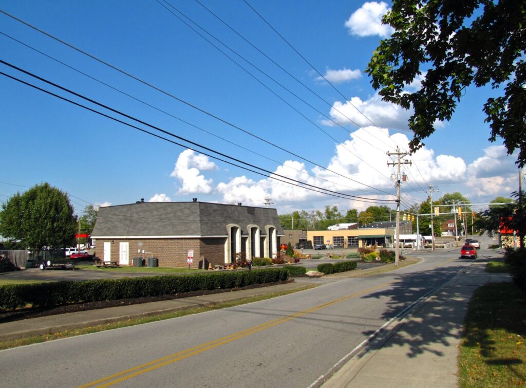 College Street in Greenbrier, Tennessee