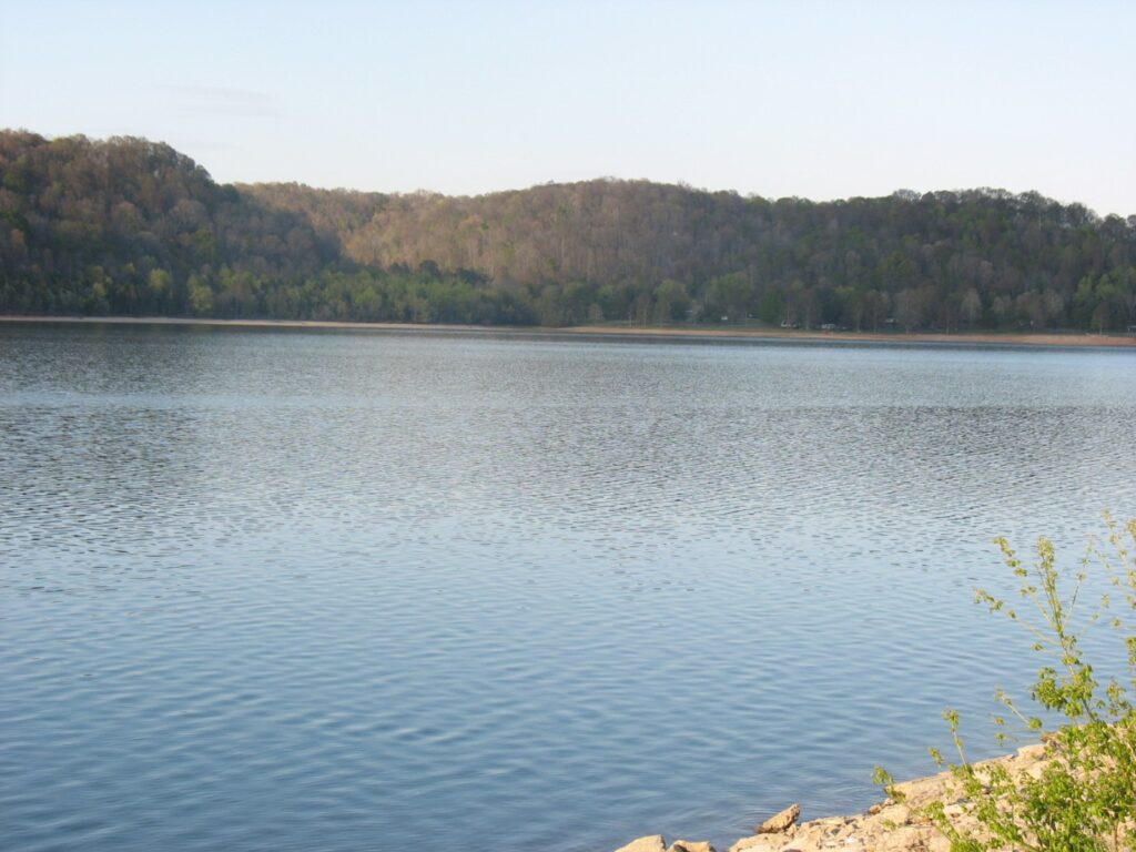 Normandy Lake near Normandy, Tennessee